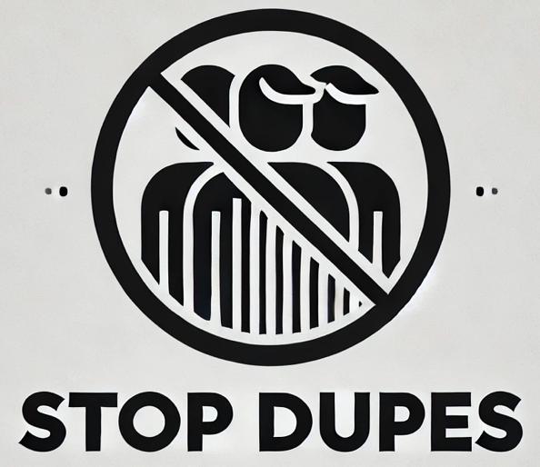 Stop Dupes Logo